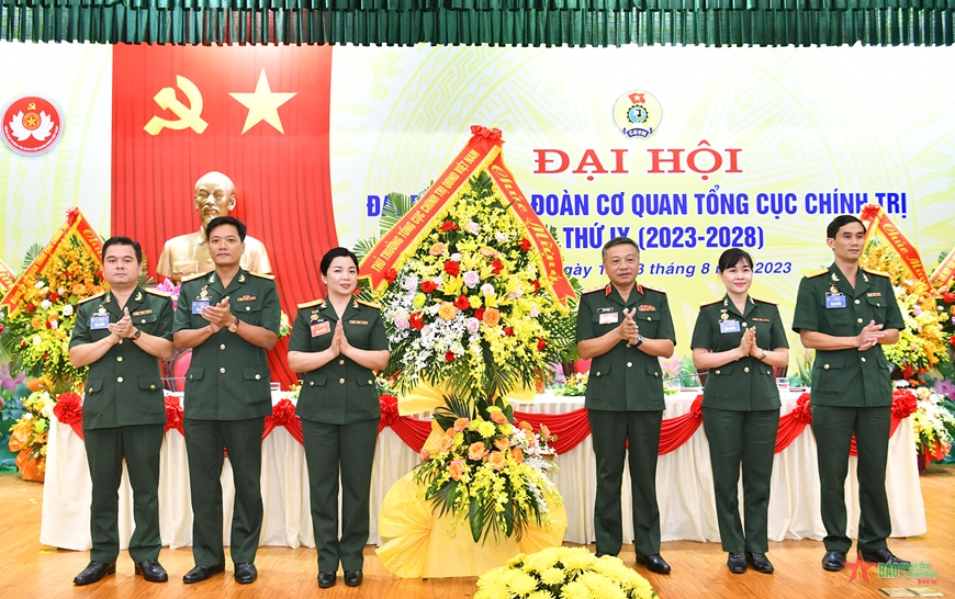 Khai mạc phiên chính thức Đại hội đại biểu Công đoàn Cơ quan Tổng cục Chính trị lần thứ IX